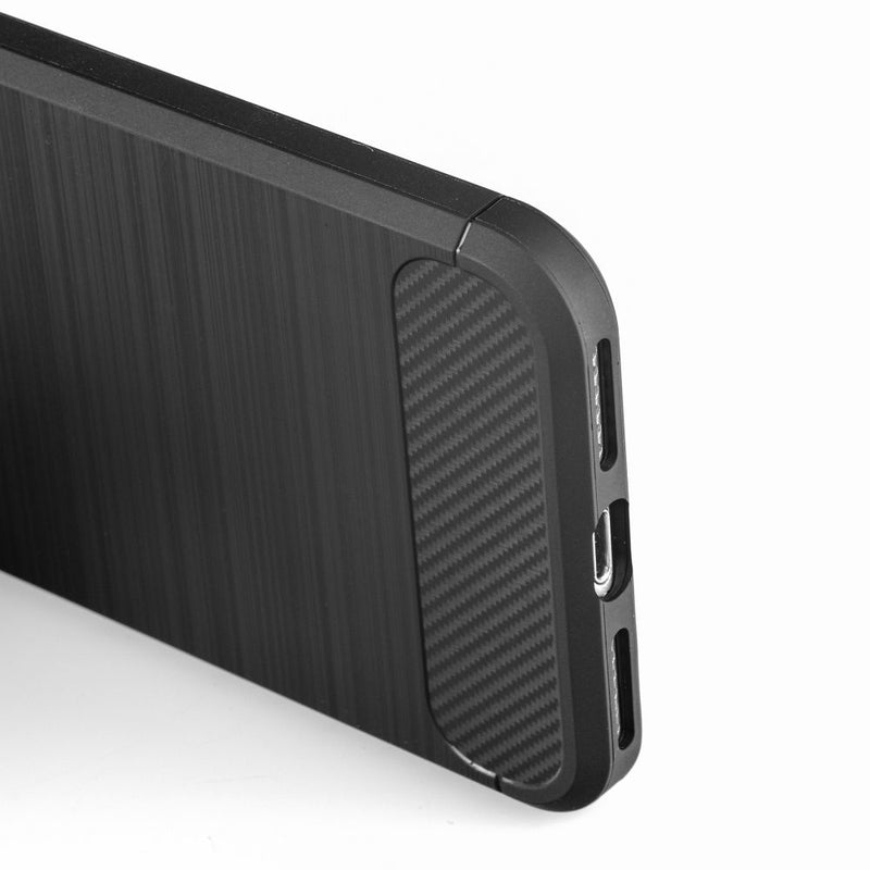 Capa CARBON para IPHONE 12 MINI preto