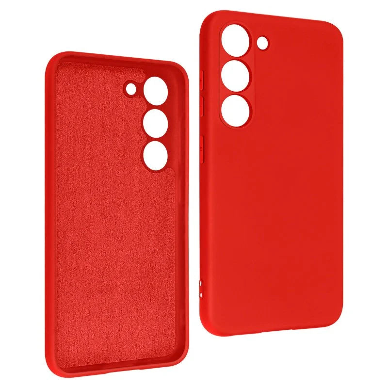 Silicone Samsung S23 Plus - Vermelho