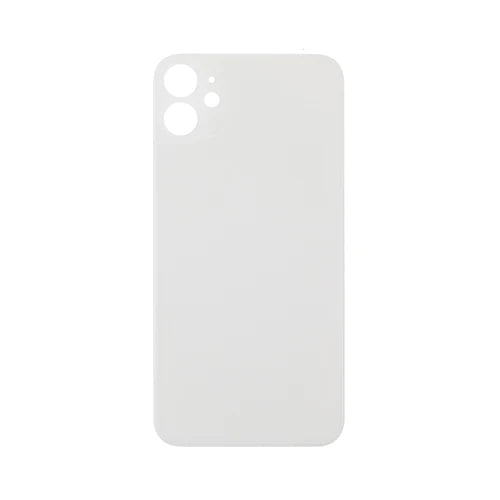 Vidro Traseiro para iPhone 11 Extra Glass Branco (moldura da câmera ampliada)