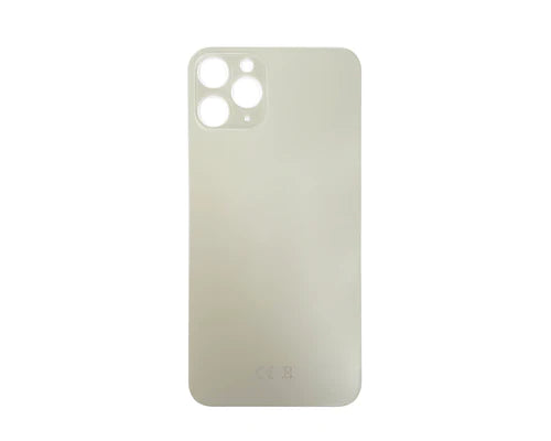 Vidro Traseiro para iPhone 11 Pro Extra Glass Branco (moldura da câmera ampliada)