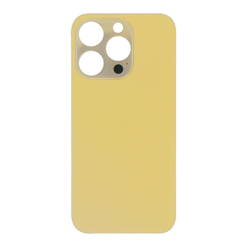 Vidro Traseiro para iPhone 14 Pro Extra Glass Dourado (Enlarged Camera Frame)