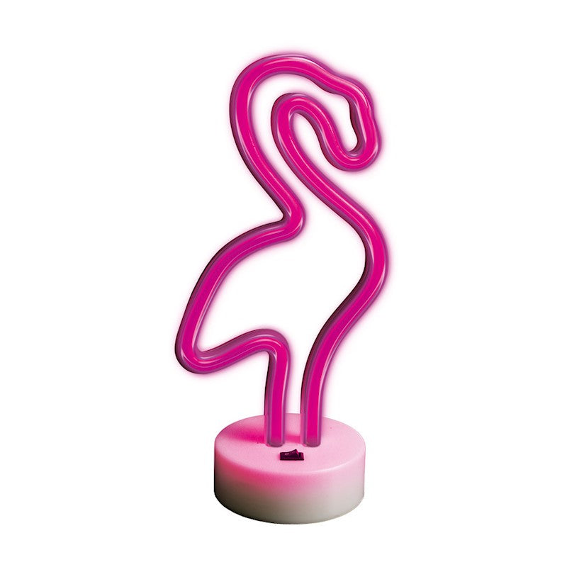 Cadeeiro Neon de LED FLAMINGO Rosa