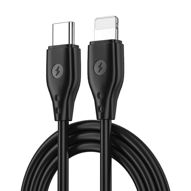 WiWU - Cabo de dados da série Pioneer Wi-C002 USB C para Lightning 30W - Preto