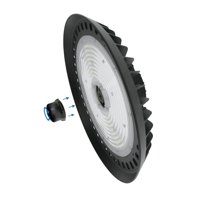 Campânula Ufo Led Serie A 200W 1-10V 5000K