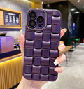 Capa de SILICONE quadrada grade metálica para IPHONE 11