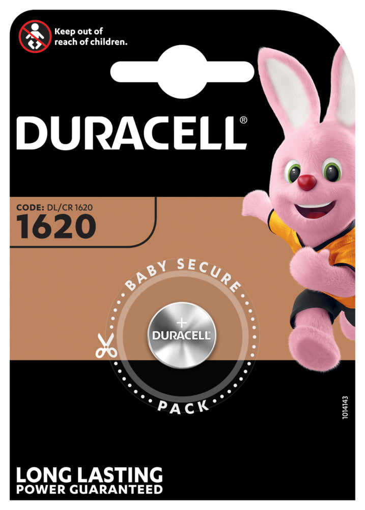 Pilha Duracell CR1620 3V