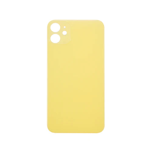 Vidro Traseiro para iPhone 11 Extra Glass Amarelo (moldura da câmera ampliada)