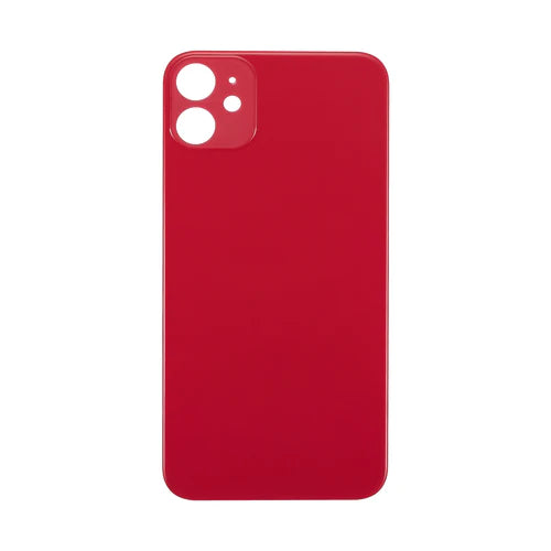 Vidro Traseiro para iPhone 11 Extra Glass Vermelho (moldura da câmera ampliada)