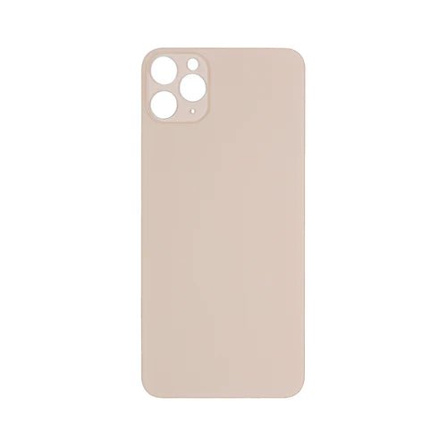 Vidro Traseiro para iPhone 11 Pro Max Extra Glass Dourado (moldura da câmera ampliada)