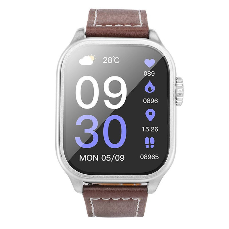 Smartwatch Hoco Y17 Relógio esportivo inteligente (versão de chamada) Prata