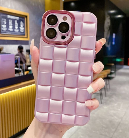 Capa de SILICONE quadrada grade metálica para IPHONE 11