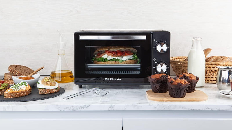 Mini Forno Orbegozo Elétrico 650W 10L Preto - HO-980