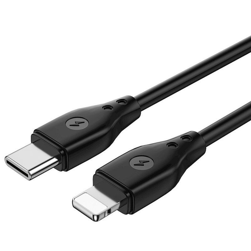 WiWU - Cabo de dados da série Pioneer Wi-C002 USB C para Lightning 30W - Preto