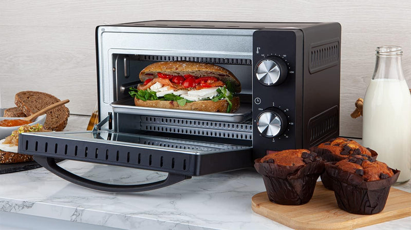 Mini Forno Orbegozo Elétrico 650W 10L Preto - HO-980