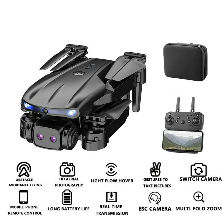 Andowl F16 Micro Drone Dobrável com Câmera WIFI