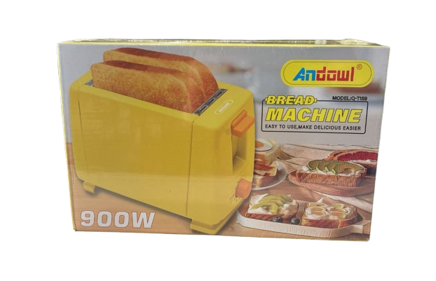 Torradeira Amarela 900W - ANDOWL