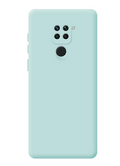 Capa de silicone macio para Xiaomi Redmi Note 9 com câmera 3D