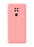 Capa de silicone macio para Xiaomi Redmi Note 9 com câmera 3D