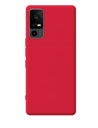 Capa de silicone macio TCL 40R 5G com câmera 3D