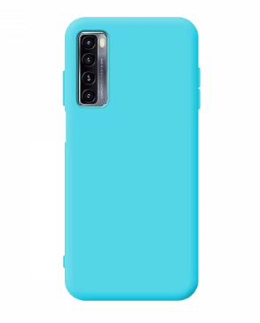 Capa de silicone macio TCL 20L/L 5G com câmera 3D