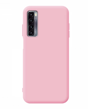 Capa de silicone macio TCL 20L/L 5G com câmera 3D