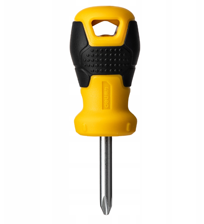 Chave de Estrela Deli Tools Phillips 38 mm amarela