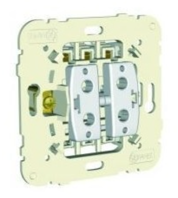 Interruptor Duplo Pressão p/ Persianas 10A 250V Série MEC21 - EFAPEL