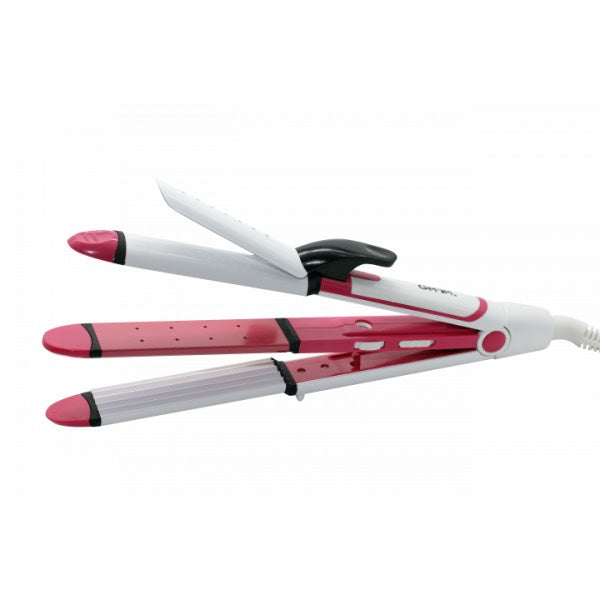 Prancha de Cabelo Profissional XR-2175 - 3 em 1