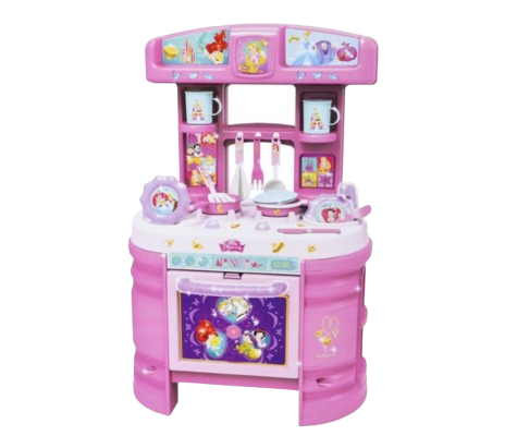 Cozinha de Criança 75cm Princesa - 17 Peças - Bildo