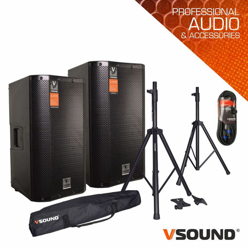 Kit de Som Amplificado 600W VSOUND