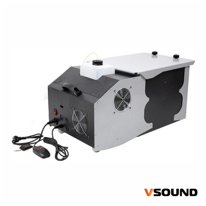 Máquina de Fumos Rastejante 3000W DMX E Comando VSOUND