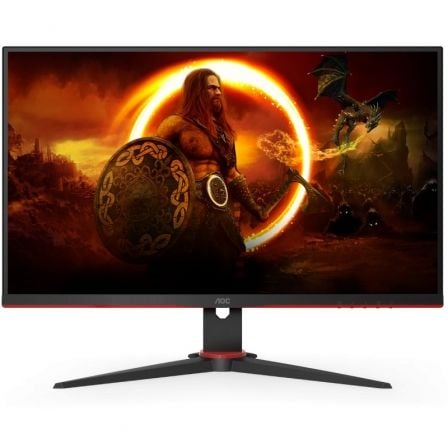 Monitor de jogos AOC 24G2SAE/BK 23,8"/ Full HD/ 1ms/ 165Hz/ VA/ Multimídia/ Preto