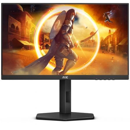 Monitor de jogos AOC 24G4X 23,8"/ Full HD/ 0,5 ms/ 180 Hz/ IPS/ Multimídia/ Altura ajustável/ Preto