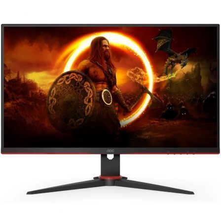 Monitor Gaming AOC 27G2SAE/BK 27"/ Full HD/ 1ms/ 165Hz/ VA/ Multimídia/ Preto e Vermelho