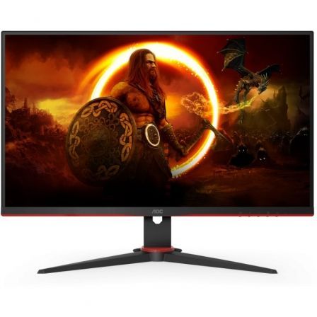 Monitor Gaming AOC Q27G2E/BK 27"/ QHD/ 1ms/ 144Hz/ VA/ Preto e Vermelho