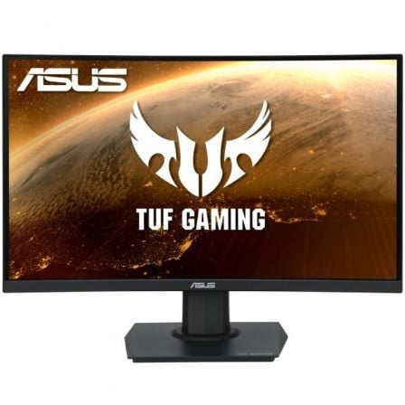 Monitor de jogos curvo Asus TUF Gaming VG24VQE 23,6"/ Full HD/ 1ms/ 165Hz/ VA/ Preto