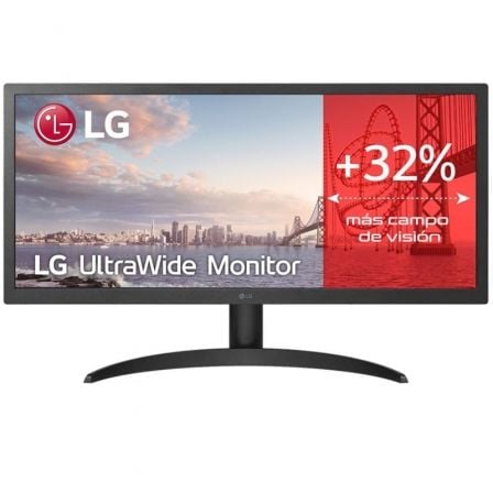 Monitor Profissional Ultrawide LG UltraWide 26WQ500-B 25,7"/ WFHD/ Preto