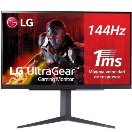 LG UltraGear 27GR93U-B Monitor de jogos de 27"/ 4K/ 1ms/ 144Hz/ IPS/ Altura ajustável/ Preto