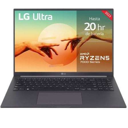 Laptop LG Ultra 16UD70R-G.AX56B Ryzen 5 7530U/ 16GB/ 512GB SSD/ 16"/ Sem sistema operacional