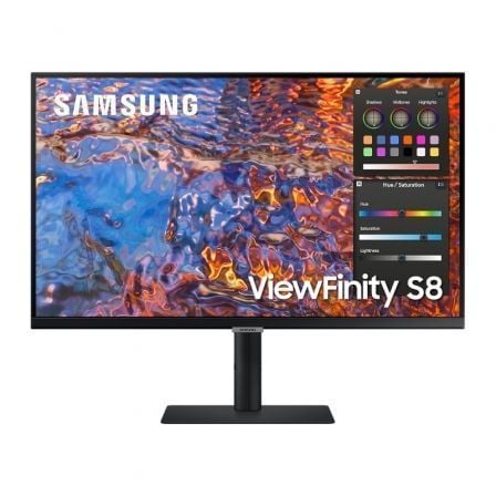 Monitor profissional Samsung ViewFinity S8 S27B800PXU 27"/ 4K/ altura ajustável/ preto