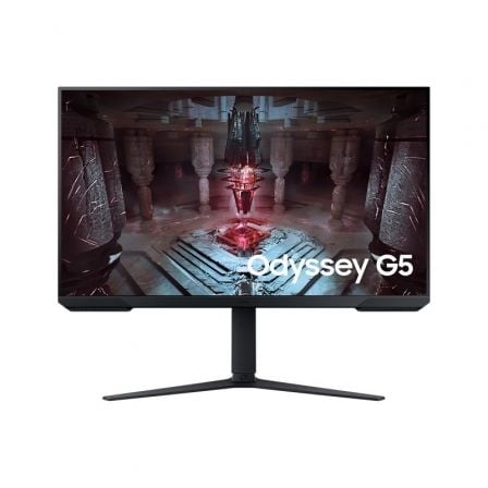 Monitor de jogos Samsung Odyssey G5 S32CG510EU 32"/ QHD/ 1ms/ 165Hz/ VA/ Altura ajustável/ Preto