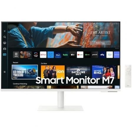 Smart Monitor Samsung M7 S32CM703UU 32"/ 4K/ Smart TV/ Multimídia/ Branco