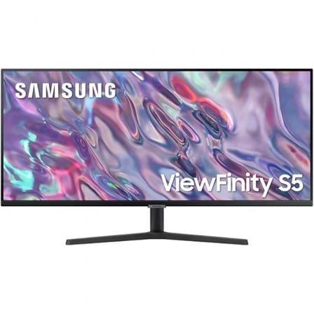 Monitor profissional ultrapanorâmico Samsung ViewFinity S5 S34C500GAU 34"/ UWQHD/ Multimídia/ Preto