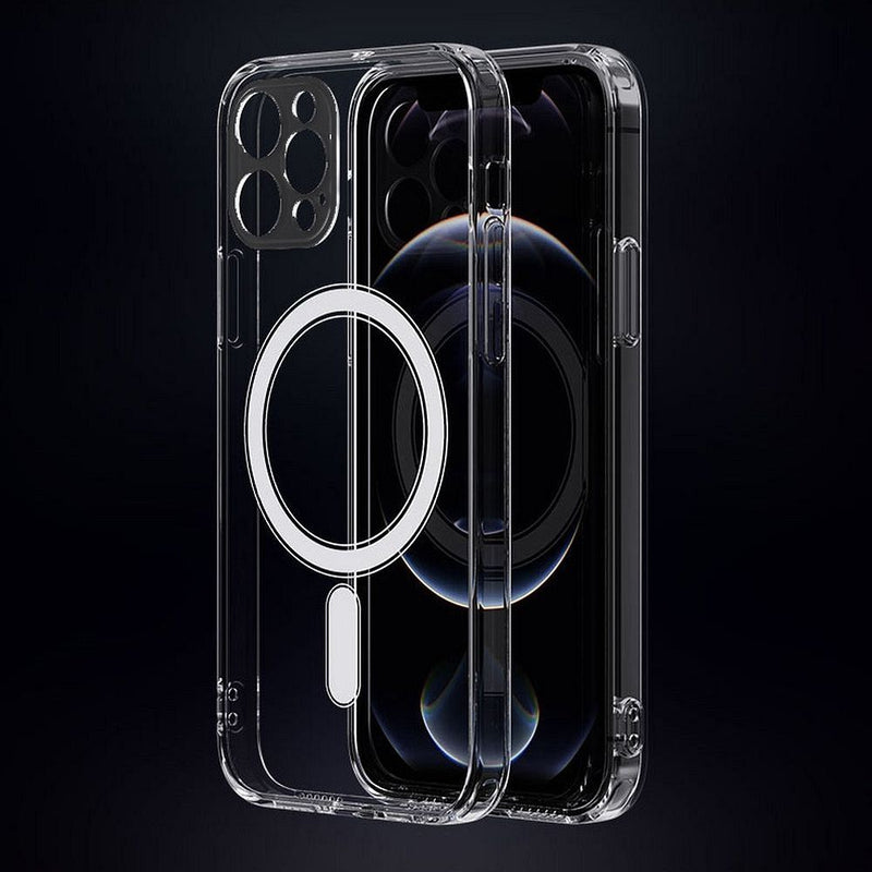 Clear Mag Cover com proteção de câmera para IPHONE 13