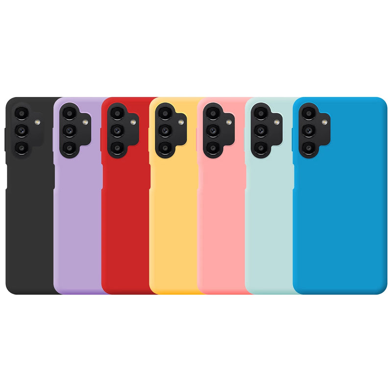 Capa de silicone macio Samsung A13 4G / A13 5G / A04s com câmera 3D