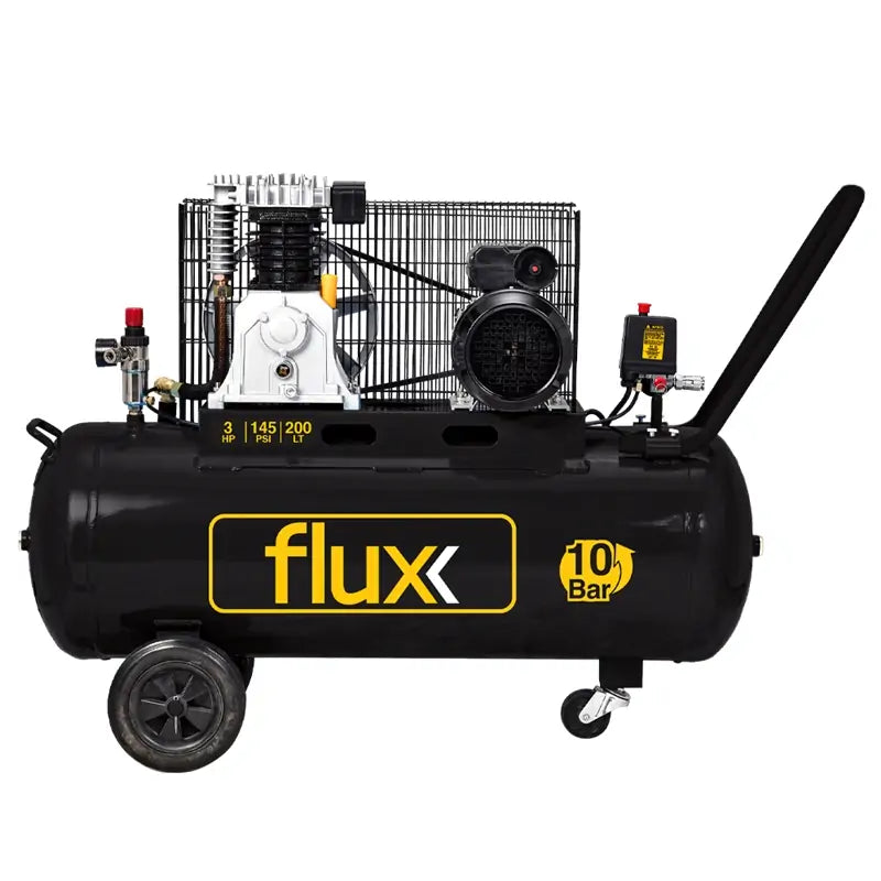 Compressor Ar 200Lts 10bar 3,0HP Flux