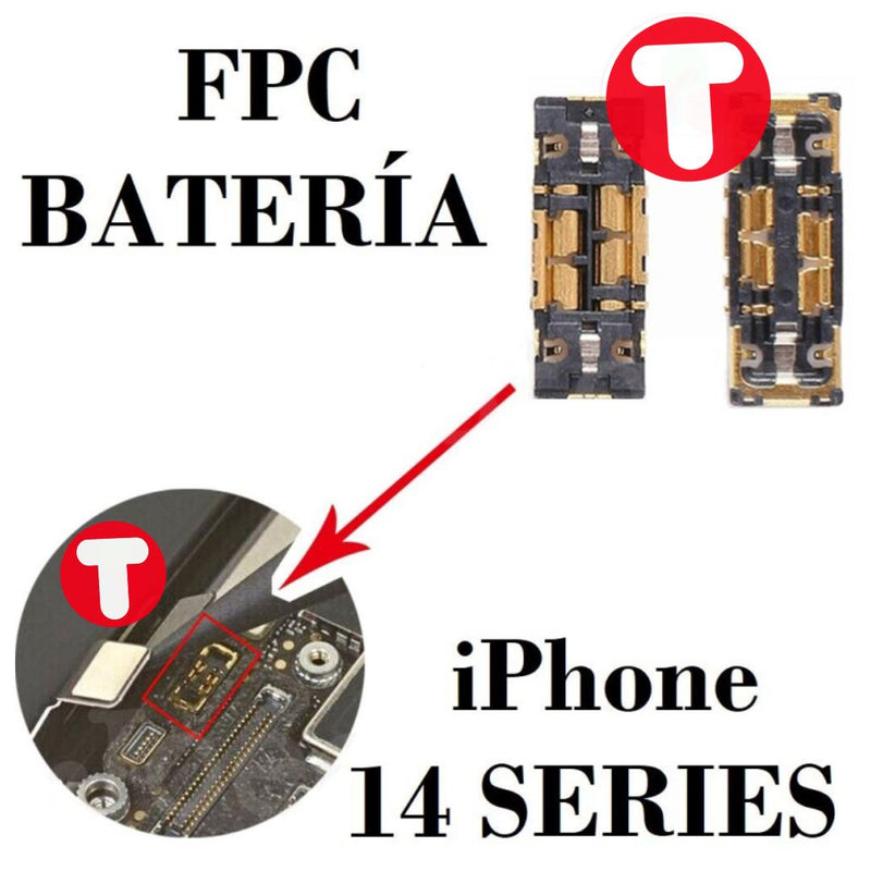 Conector Fpc Batería iPhone 14/ 14 Plus/ 14 Pro / 14 Pro Max