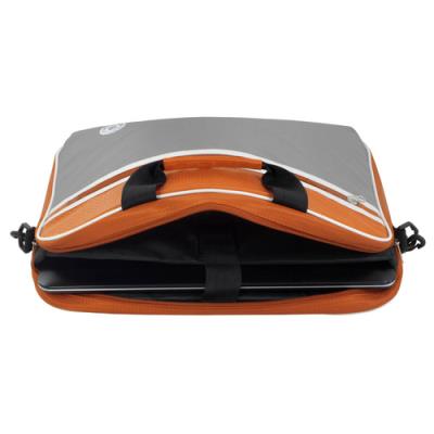 e-Vitta Retro bag 12.5" Maleta clássico Cinzento, Laranja