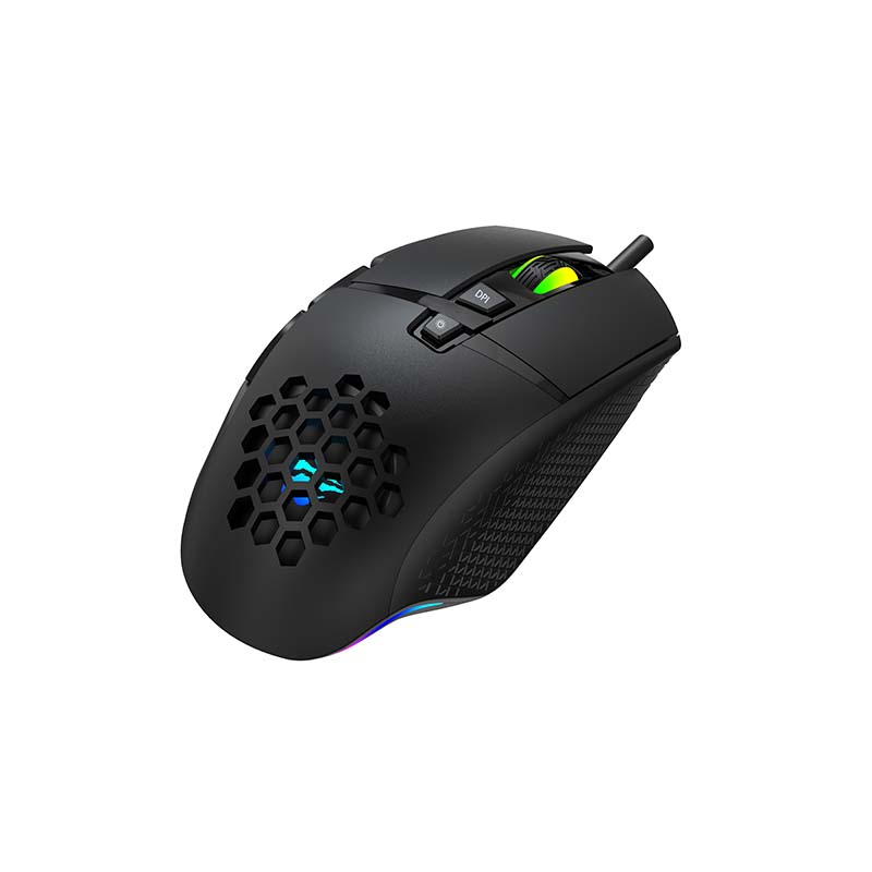 Rato para jogos Havit GAMENOTE MS1022 RGB 1000-3200 DPI