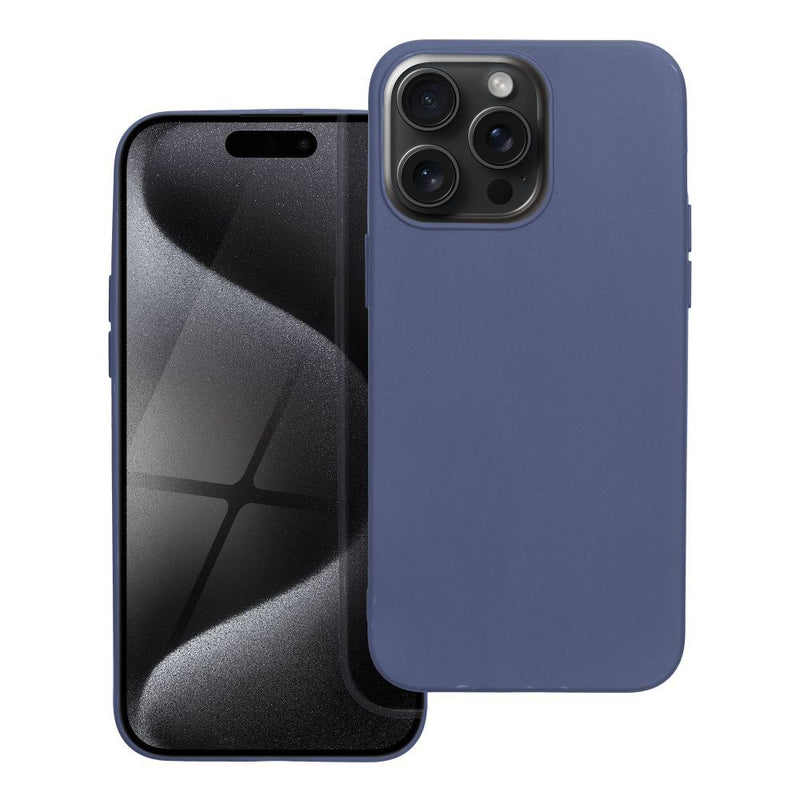 Capa MATT para IPHONE 15 Pro azul